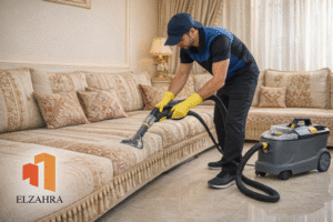 شركة تنظيف بحي الجامعة – نجران لتنظيف المجالس والكنب باستخدام معدات حديثة وطرق تنظيف عميقة
