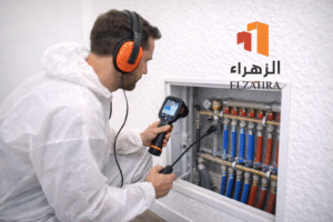 شركة كشف تسربات المياه بحي الفيصلية – نجران فحص شبكات المياه الداخلية داخل المنازل بدقة عالية