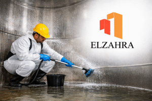شركة عزل وتنظيف خزانات بحي الضباط – نجران تنظيف خزان مياه